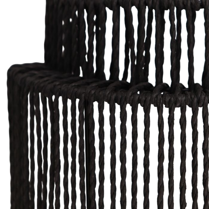 Landelijke wandlamp zwart, Selena, met schakelaar
