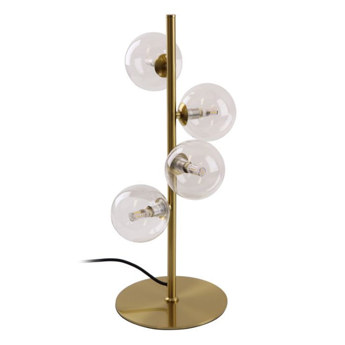 Design tafellamp transparant, Remo, met schakelaar