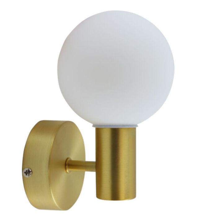 Moderne badkamer wandlamp goud, Amer, IP44