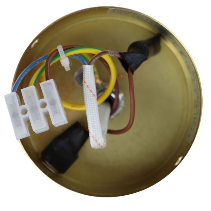 Moderne badkamer wandlamp goud, Amer, IP44