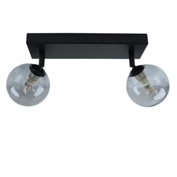 Moderne badkamer plafondlamp zwart, Amer, IP44