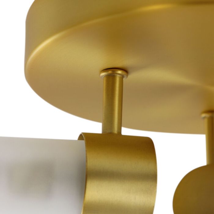 Moderne badkamer plafondlamp goud, Callum, IP44