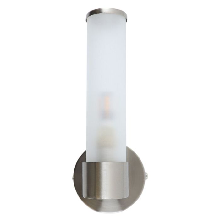 Moderne badkamer wandlamp nikkel, Callum, IP44
