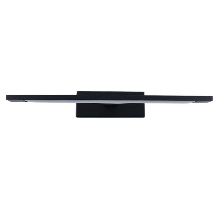 Moderne spiegelverlichting zwart, Steffy, 6W, 3000K LED, IP44