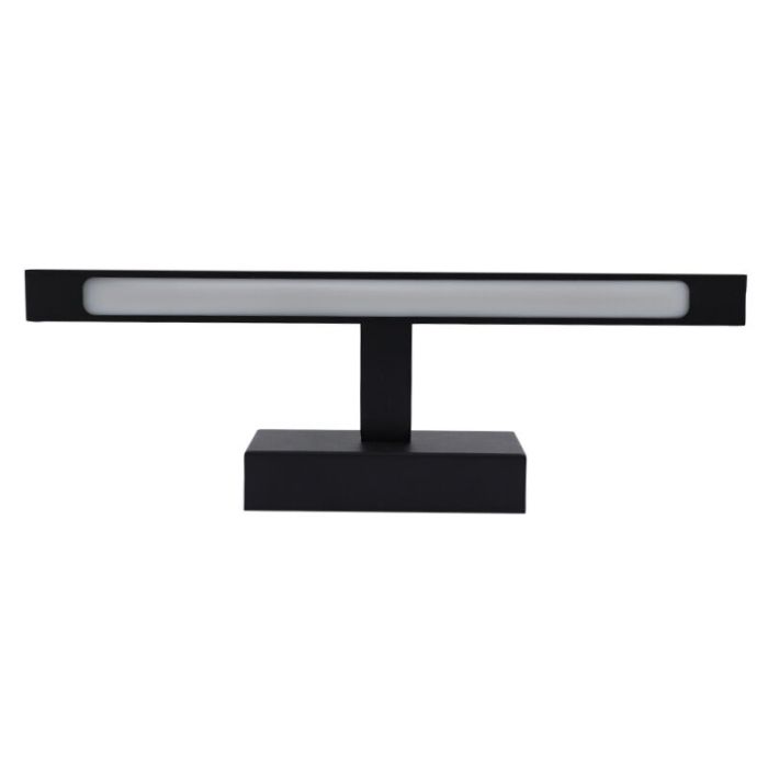 Moderne spiegelverlichting zwart, Steffy, 6W, 3000K LED, IP44