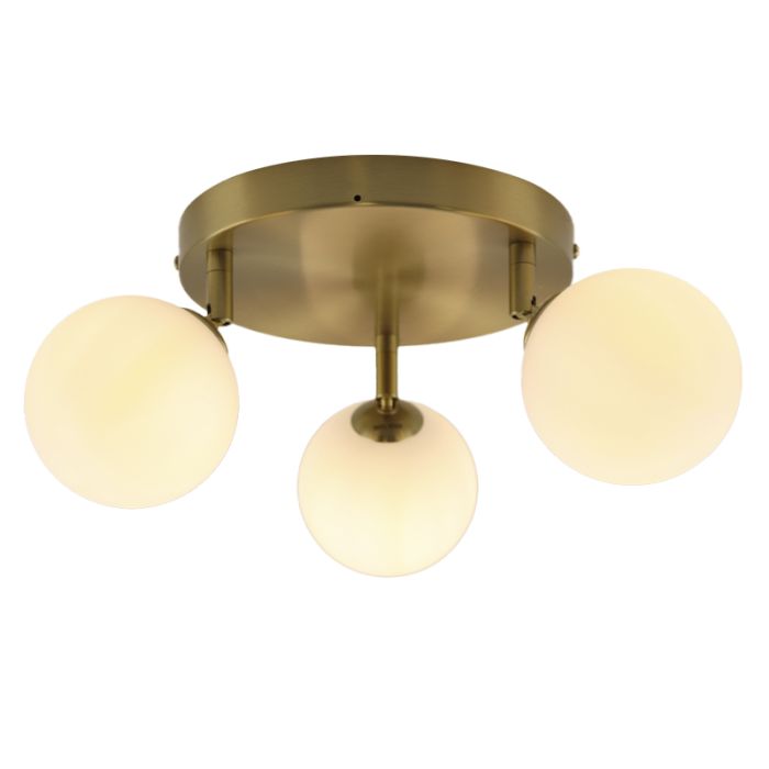 Moderne badkamer plafondlamp wit, Amer, IP44