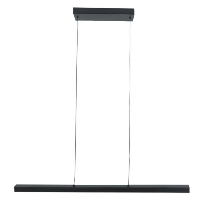 Moderne hanglamp zwart, Iwan, 18W, 3000K LED