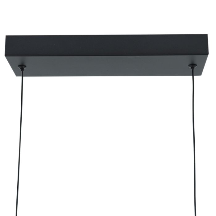 Moderne hanglamp zwart, Iwan, 18W, 3000K LED