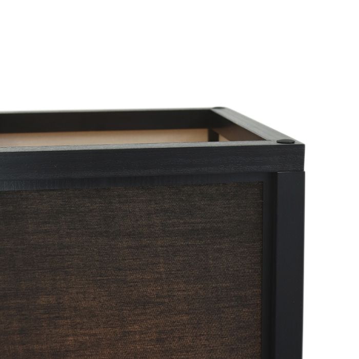 Moderne vloerlamp zwart, Izabel, met schakelaar