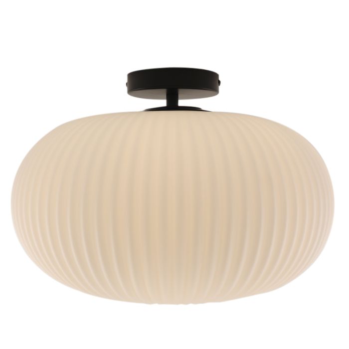 Design badkamer plafondlamp wit, Elliot, IP44