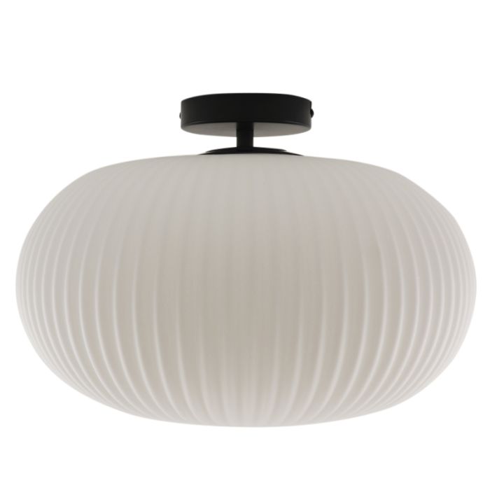 Design badkamer plafondlamp wit, Elliot, IP44