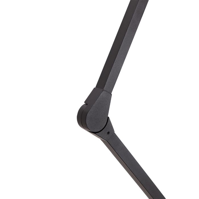 Moderne plafondlamp zwart, Rinke