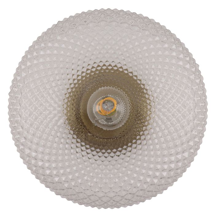 Retro plafondlamp messing, Valesca
