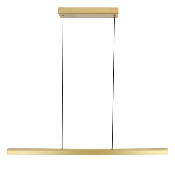 Moderne hanglamp messing, Iwan, 18W, 2700K LED