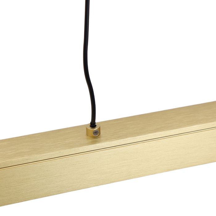 Moderne hanglamp messing, Iwan, 18W, 2700K LED
