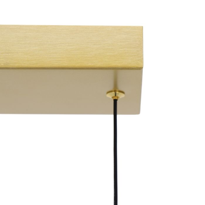 Moderne hanglamp messing, Iwan, 18W, 2700K LED