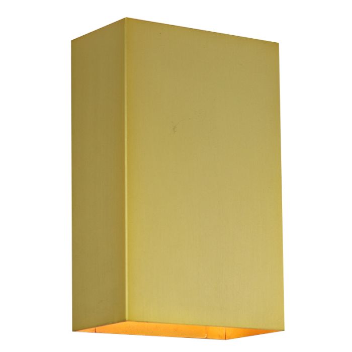Moderne wandlamp messing, Perry