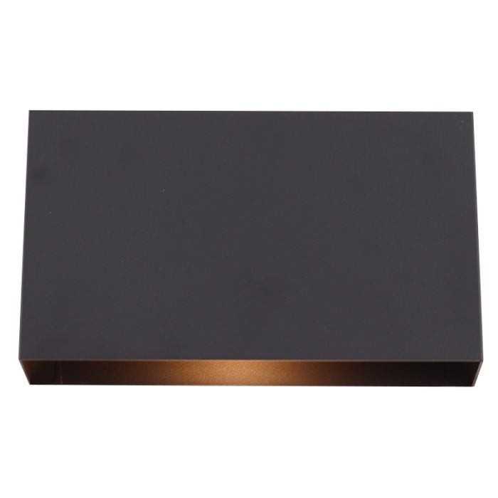 Moderne wandlamp zwart, Perry