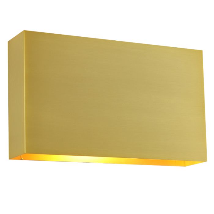 Moderne wandlamp messing, Perry