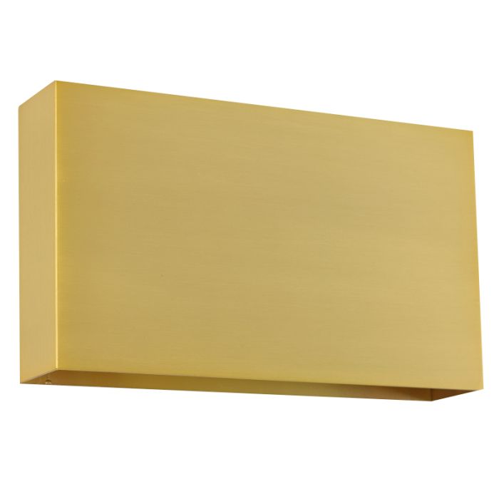 Moderne wandlamp messing, Perry