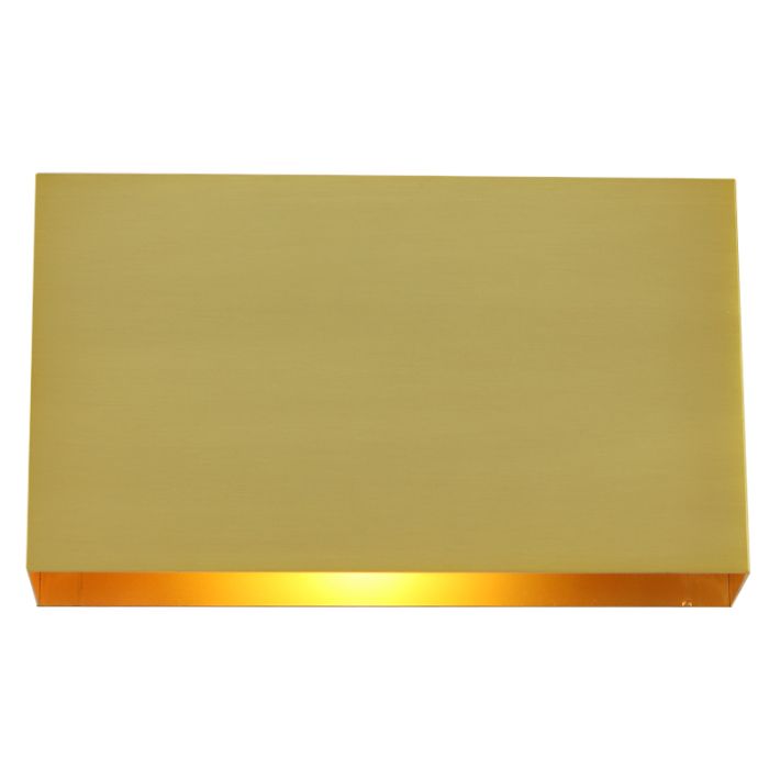 Moderne wandlamp messing, Perry