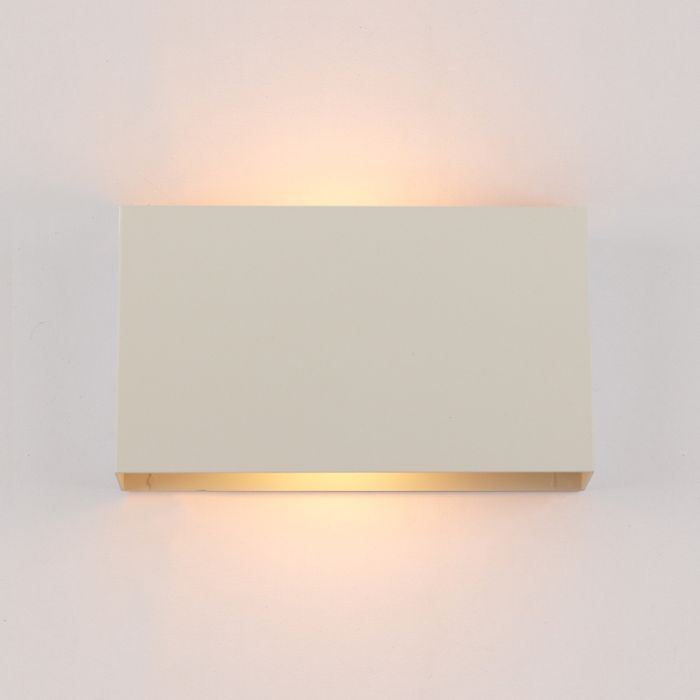 Moderne wandlamp beige, Perry