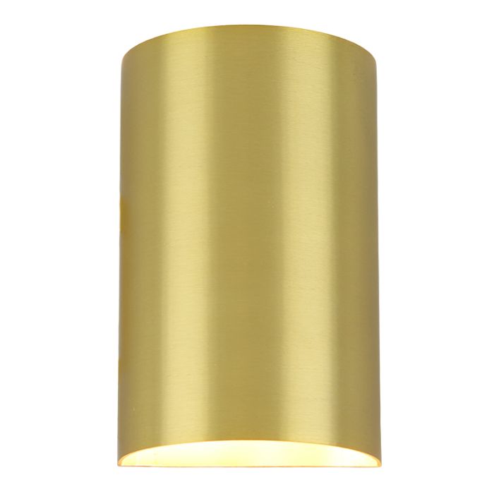 Moderne wandlamp messing, Perry