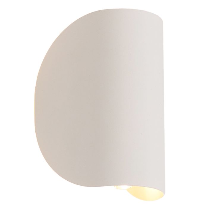 Moderne wandlamp wit, Salomon
