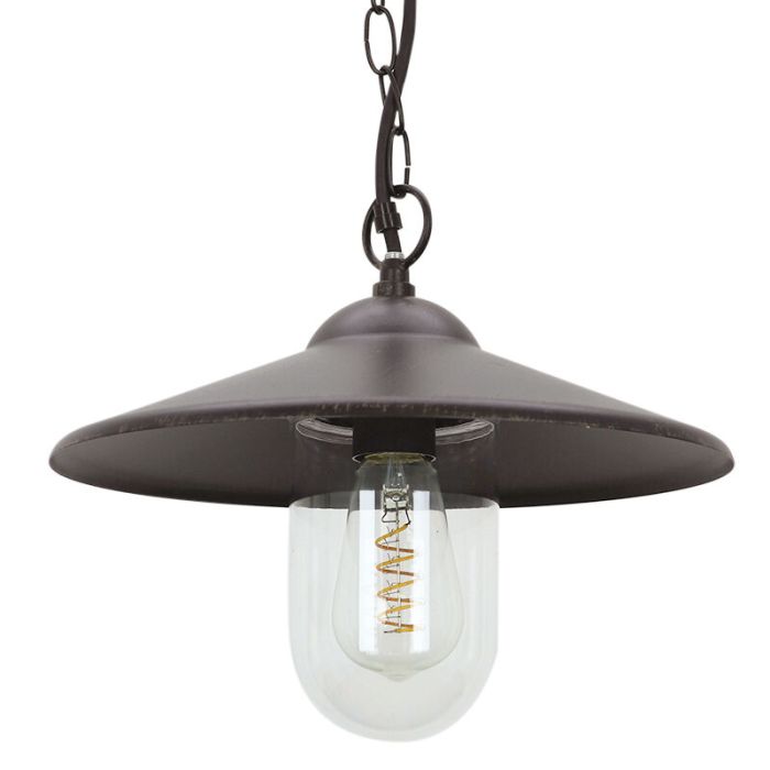 Klassieke buitenlamp roestkleurig, Maxx, IP44