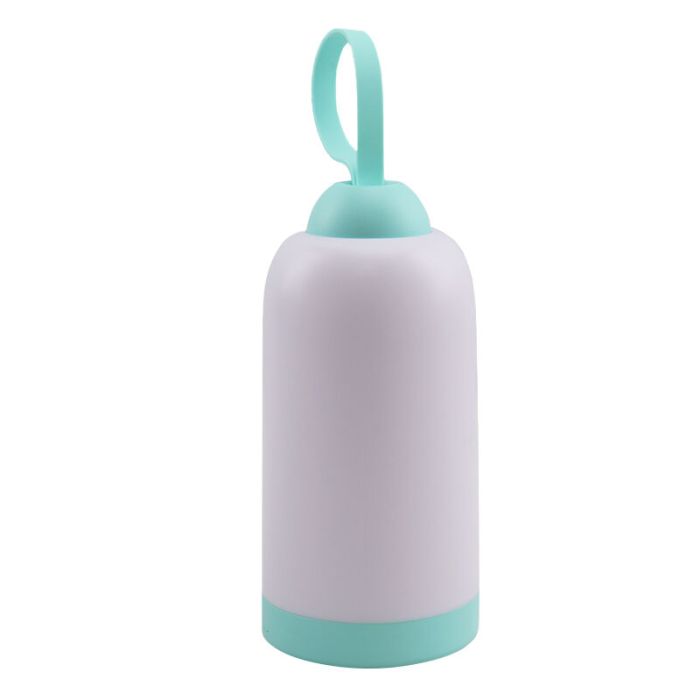 Blauwe nachtlamp Esper, kunststof, 3w, 3000K LED