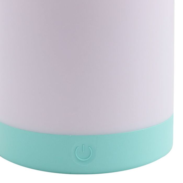 Blauwe nachtlamp Esper, kunststof, 3w, 3000K LED