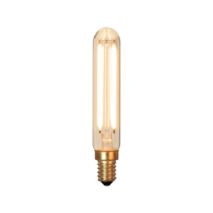 Dimbare E14 buislamp, 11,5cm hoog, 2,5w extra sfeervol wit