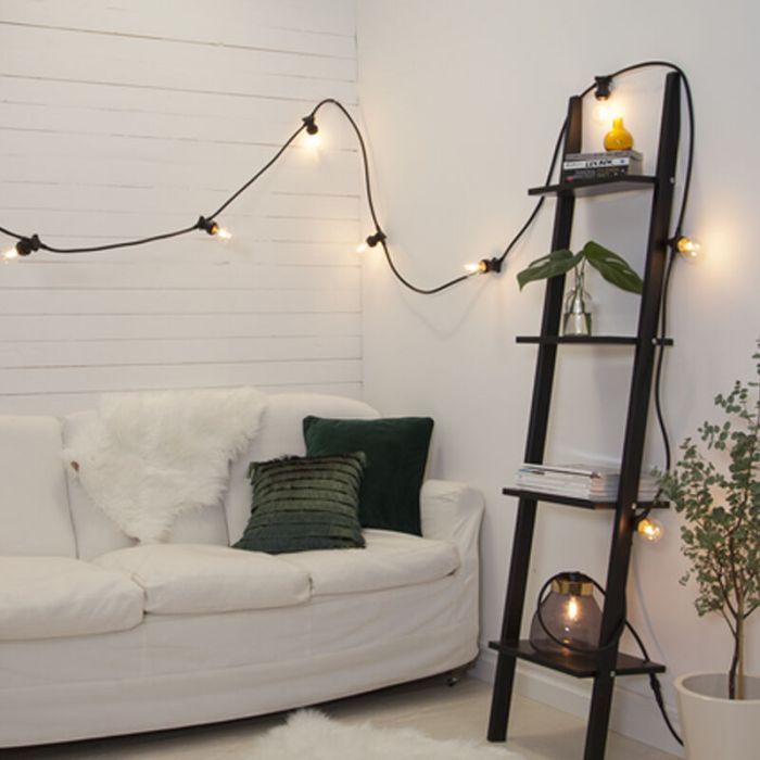 E27 LED lamp Sebas, IP44 (waterbestendig), 1,6 Watt, 2100K (Extra sfeervol wit)