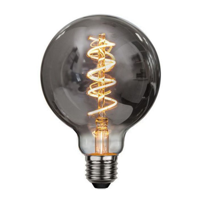 Rookglas E27 LED lamp Reda, G95, 4w, 2200K (extra sfeervol wit)