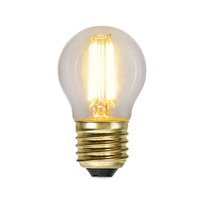 3 staps dimbare E27 kogellamp, 4w extra sfeervol wit