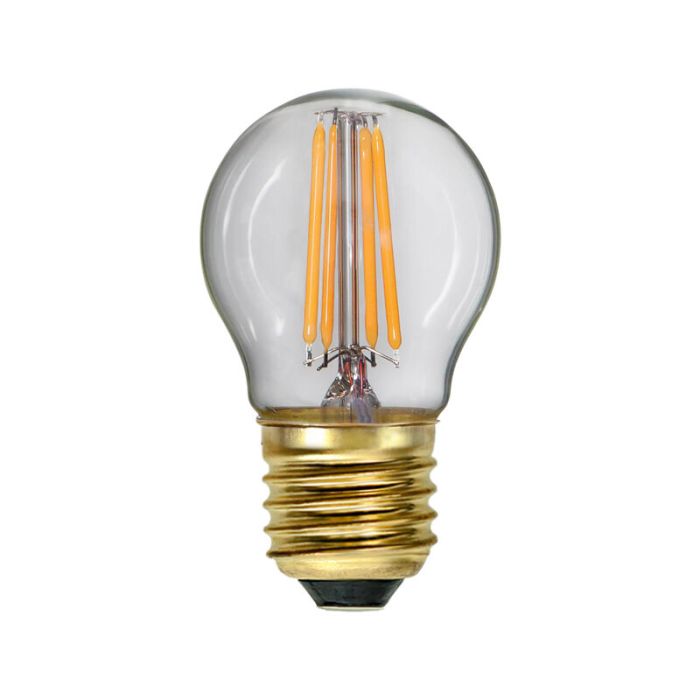 3 staps dimbare E27 kogellamp, 4w extra sfeervol wit