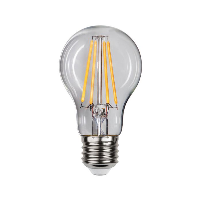 3 staps dimbare filament E27 A60, 6,5w warm wit (3000k)