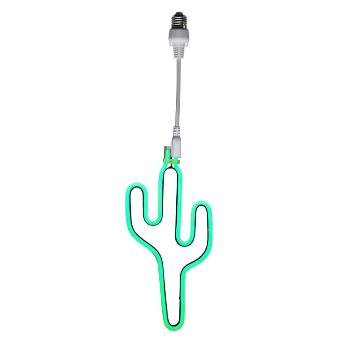 E27 neon cactus voor prikkabels