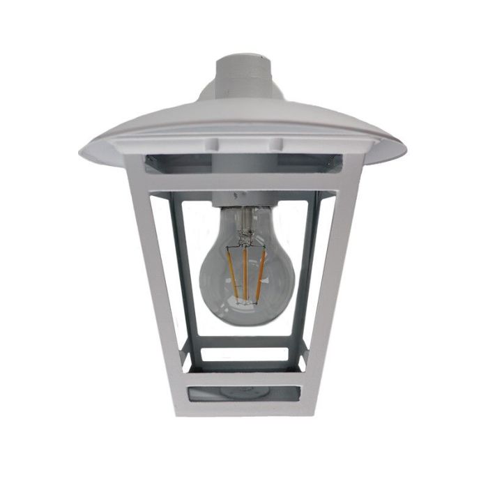 Moderne buitenlamp wit, Jedidjah, IP44
