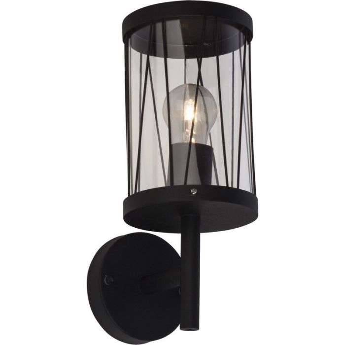 Industriële buitenlamp zwart, Jaynah, IP44