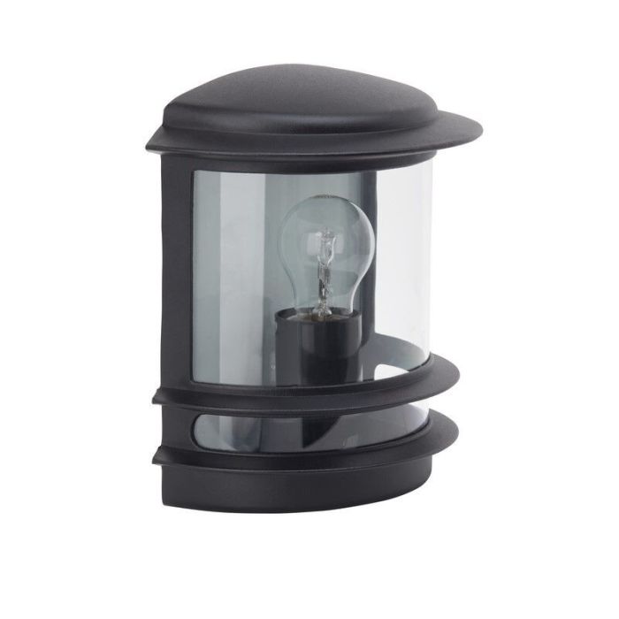 Zwarte buiten wandlamp Zare
