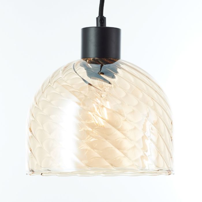 Retro hanglamp amber, Ubah