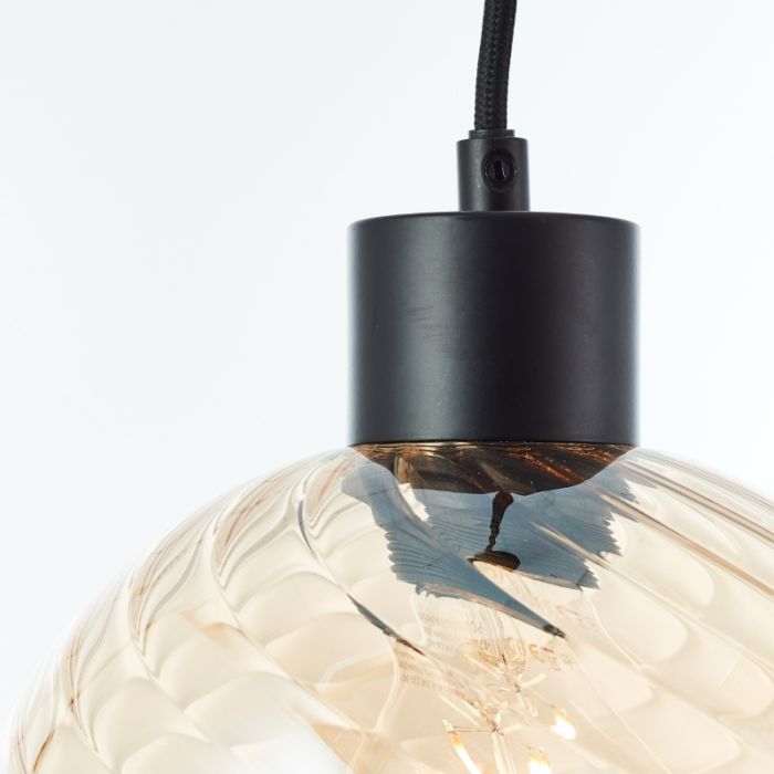 Retro hanglamp amber, Ubah