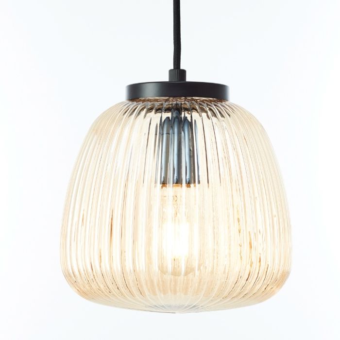 Retro hanglamp amber, Neha
