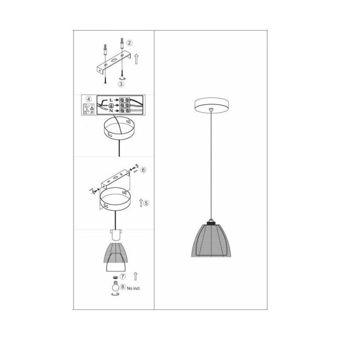 Moderne hanglamp brons, Amela