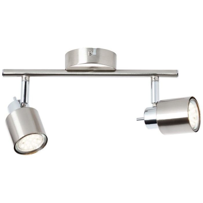 Moderne plafondlamp Fenne, Nikkel, Chroom
