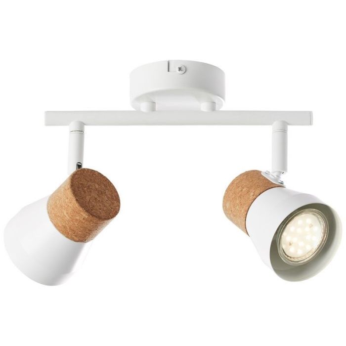 Moderne plafondlamp Charlotte, Mat Wit