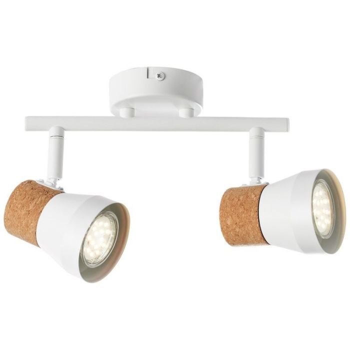 Moderne plafondlamp Charlotte, Mat Wit
