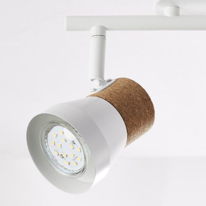 Moderne plafondlamp Charlotte, Mat Wit