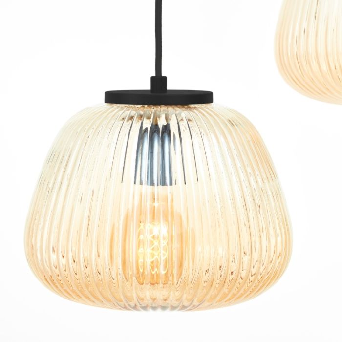 Retro hanglamp amber, Neha